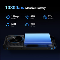 Fossibot F105 Nuevo Teléfono Inteligente Robusto Desbloqueado CDMA Resistente a Golpes IP68 Resistente al Agua Pantalla HD+ de 6.74" 10300mAh Cámara de 20MP Android