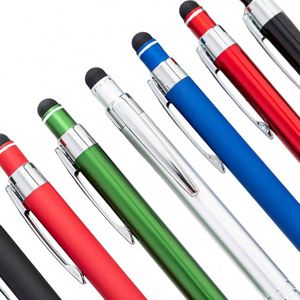 High Quality Custom Logo Rubber Coated Metal Ballpoint <b>Pen</b> Promotion Gift Soft Touch with <b>Multi</b>-<b>Color</b> for Business and School - Product Image 4