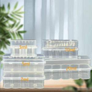 Vial <b>Box</b> 3Ml/5Ml/7Ml/10Ml/20Ml Freeze-Dried Powder <b>Box</b> PP Pet Vaccine With Lid <b>Plastic</b> Transparent Packaging <b>Box</b> Wholesale - Product Image 2