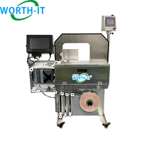 Machine à bander les barquettes alimentaires et les films, machine à bander le papier, machine à bander pour l'industrie alimentaire - Ventes flash