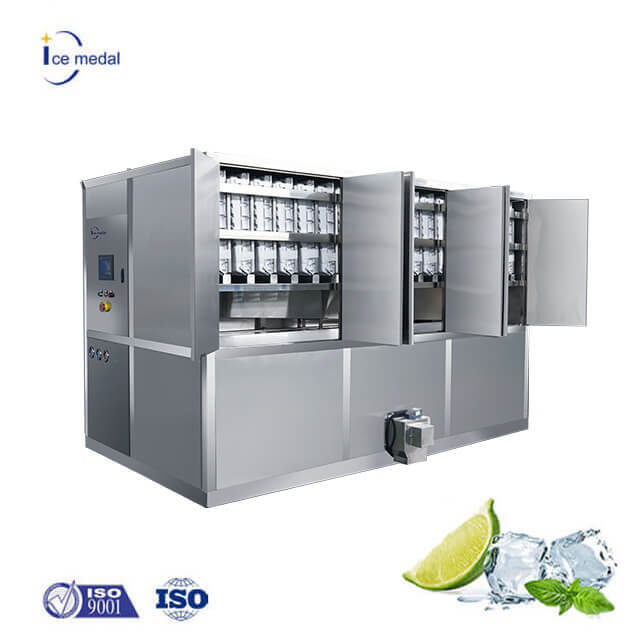 Icemedal Customized Automatic High Productivity Energy Saving Long Service Life 5-10 Tons Ice Cube Making Mahine with CE