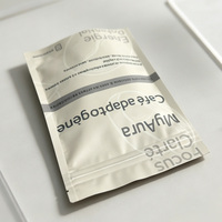 Sachet Mylar personnalisé refermable à fermeture éclair, pochette alimentaire verticale pour l'emballage de poudre de protéines de lactosérum