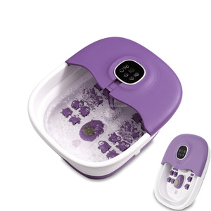 Bañera <span class=keywords><strong>de</strong></span> Hidromasaje Plegable Eléctrica <span class=keywords><strong>de</strong></span> Calentamiento Rápido, con Burbujas para Pies Cansados, Relajante, Superventas en <span class=keywords><strong>Amazon</strong></span> - Product Image 4