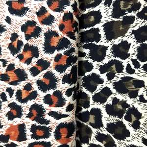 थोक क्लासिक तेंदुए ने शुद्ध कपास कपड़े गर्मियों के लिए नरम मुद्रण कपड़े के कपड़े कपड़े के कपड़े कपड़े के जूते बैग के बैग - Product Image 2