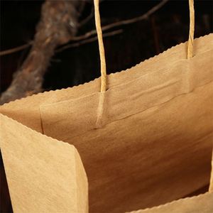 Bolsas Pequeñas de Papel Kraft para Comida para Llevar, Diseño Personalizado al por Mayor de KM, para Restaurantes de Comida Rápida, Nuggets de Pollo Frito - Product Image 2