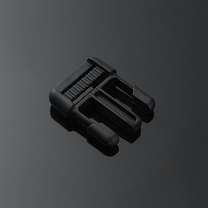 Hebilla de liberación lateral de metal ajustable para bolsos, color plateado y negro, accesorios de hebillas duraderas - Product Image 3