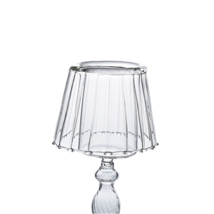 Grand bougeoir, nouveau design, verre borosilicate de haute qualité, artisanat, bougeoir pour la décoration de la maison, mariage, matériau métallique - Product Image 6