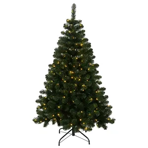 Artificial Vc Green Christmas <b>Plastic</b> <b>Tree</b> Fireproof Home Decoration Christmas <b>Tree</b> for Christmas Day - Product Image 1