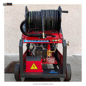 Déboucheur de canalisations et de drains professionnel 30M avec enrouleur de tuyau pour nettoyage de caniveaux et égouts - Product Image 4