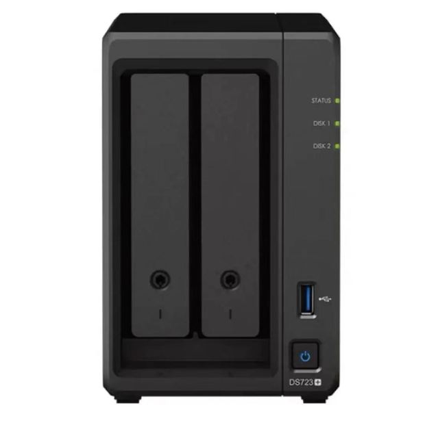 DS723+ 2 Bay NAS Disk Array Enterprise Network Storage DiskStation Tower Server Plus Series Stock