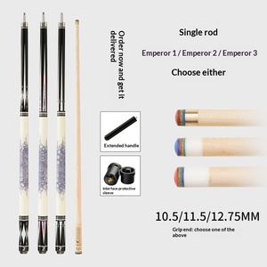 Queue de billard Storm Maple 1/2 Split, pointe fine noire, pour billard américain Black <span class=keywords><strong>8</strong></span>, pointe large, pour billard chinois Black <span class=keywords><strong>8</strong></span>, 11.5, et billard à neuf boules - Product Image 6