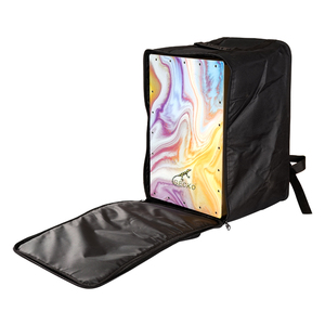 Tambour cajon <span class=keywords><strong>GECKO</strong></span> CL20L <span class=keywords><strong>prix</strong></span> de gros tambour à main instrument de musique à percussion <span class=keywords><strong>bleu</strong></span> Cajon en bois de frêne Tambour à claquer avec ficelle en acier - Product Image 5