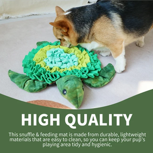 Tous pour pattes Tortue de mer Chien Nosework Training Slow Feeding Mat <span class=keywords><strong>Anti</strong></span> Choking Pet Snuffle Mat for Puppy Find Food Training - Product Image 3
