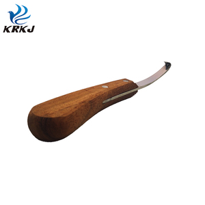 CETTIA Veterinaria mano derecha e izquierda doble borde caballo pezuña cuchillo herramientas de recorte tijeras - Product Image 3