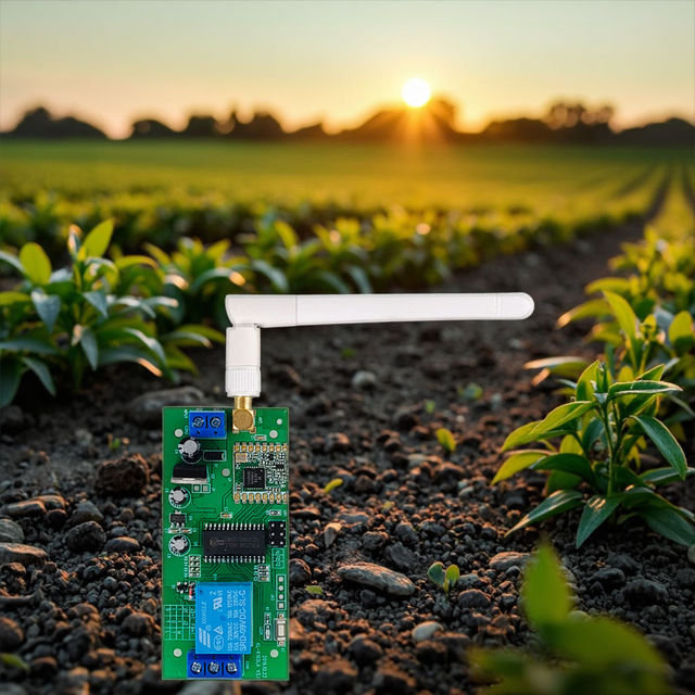 DC12V - 36V Super Long-Distance Radio Frequency Lora Remote Control Switch for 434Mhz Pump System Control