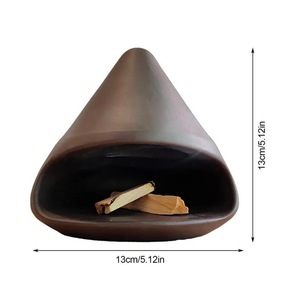 Quemador de Incienso de Cerámica con Forma de Cono, Horno de Aromaterapia con Reflujo, Estilo Moderno, Antiolor, Marca Jalo - Product Image 3