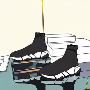 Zapatillas deportivas de diseño de alta calidad para dropshipping, zapatillas de running de moda, zapatillas de caña alta tipo calcetín, zapatillas deportivas ligeras de malla para hombre y mujer - Product Image 6