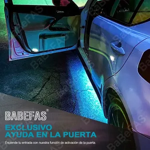 Kit Luci LED RGB per <span class=keywords><strong>Auto</strong></span> con Controllo APP, Sistema di Illuminazione Sottoscocca a Flusso Continuo, Striscia LED Neon per Telaio <span class=keywords><strong>Auto</strong></span> - Product Image 5