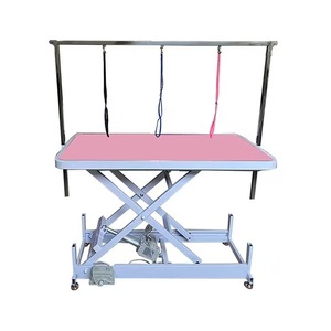 Table de toilettage pour animaux en acier inoxydable, bureau de toilettage pour animaux, table de séchage pour usage professionnel et domestique, table de douche pour chiens, table hydraulique pour tondeuse à poils, modèle international - Product Image 6