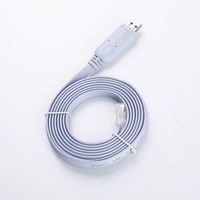 Câble de console USB, câble USB vers RJ45, adaptateur série essentiel, câble de console avec puce FTDI compatible