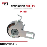 Nouveau kit de courroie de distribution de marque FEI, modèle JFB1040, compatible avec les modèles automobiles Citroën, Opel, Peugeot, kit de courroie et poulie tendeur K015705XS