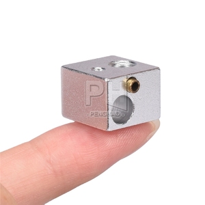 E3D V5 <strong>Heater</strong> <strong>Block</strong> V5 Silicone <strong>Sock</strong> for Original Anycubic I3 /Chiron V5 Hotend Extruder <strong>3D</strong> <strong>Printer</strong> Parts V5 Aluminum <strong>Block</strong> - Product Image 4