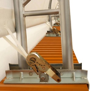 Abri de conteneur maritime robuste et durable pour l'extérieur, structure en acier, double poutre industrielle, auvent de conteneur, toit de conteneur - Product Image 5