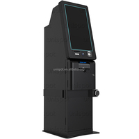 UNISPOT - Quiosco de Canje con Pantalla Táctil Capacitiva de 23.8 Pulgadas, Cámara de 5MP, Canje de Boletos de Juego, Pago en Efectivo y en Línea
