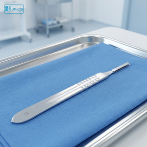 Manche de scalpel pour chirurgie générale, certifié CE Classe I - Product Image 2