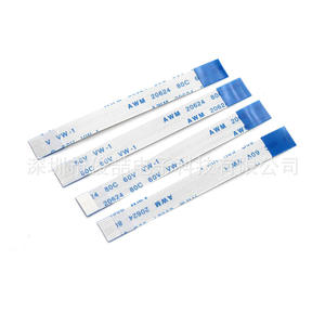 15cm 6-Pin FFC Ribbon Cable Arnés de cables LVDS Montaje de cable plano Conductor de cobre para uso de computadora electrónica Caucho de PVC PTFE - Product Image 6