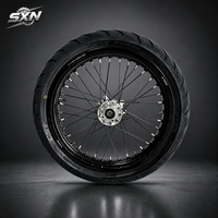 Kit de roues Supermoto CNC haute performance 17 pouces pour Sur-Ron Ultra Bee, jantes en aluminium pour pneus de route, kit de modification pour vélo électrique