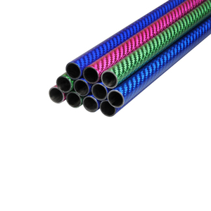 Tube en fibre de carbone 3K, tube en fibre de carbone coloré à vendre, tube en fibre de carbone 40 mm - Product Image 2