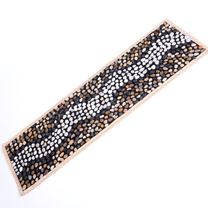 Tapis de massage musical Jiumi Poetry Boutique Style en pierres de fleurs de pluie haute densité, fonction plug-in, pour thérapie des pieds sur sol galeté - Product Image 1