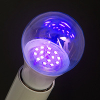 Lampe Piège à Insectes AC 110V-220V A19 Culot E26 Décoration Paysagère Résidentielle 12W Ampoule LED UV Violette Noire CRI 80 1000