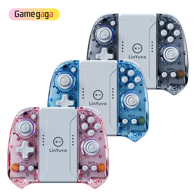 Yo KS58 Wireless Game Controller with Vibration Motor Split-Body Design Joystick 400mAh Battery for Switch & Mobile Phone