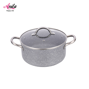 Juego de Ollas y Sartenes Antiadherentes de 13 Piezas con Revestimiento de Granito, Juego de Utensilios de Cocina de <span class=keywords><strong>Piedra</strong></span> Antiadherente - Product Image 2