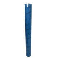 Film PVC Super Jernih Transparan Tebal 0.1mm Gulungan PVC Lembut untuk Pembuatan Tas Tekstil