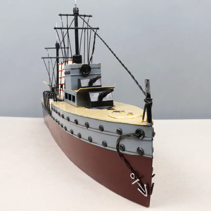 Kriegsschiff Modell modell Eisen Miniatur Modells chiff