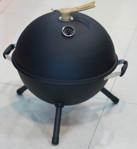 Charcoal <b>BBQ</b> Grill, Portable Small <b>Camping</b> Grill, Tabletop Korean Barbecue Grill for Home Party and Outdoor Backyard Cooking - Product Image 1