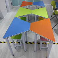 Chaise pivotante pour salle de classe universitaire, mobilier scolaire, chaise avec roulettes pour étudiant