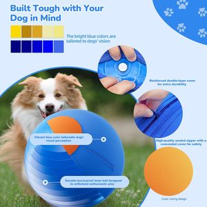 Balle de dressage interactive extra-large et durable pour chiens et chevaux, idéale pour les chiens de type berger <span class=keywords><strong>australien</strong></span> - Product Image 6