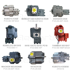 Bomba hidráulica original Nachi PVD-1B-28P-8G3-4575A para Kubota KX71-3 KX71-3S, bomba de pistón principal RC348-61110 para piezas de miniexcavadora - Product Image 5