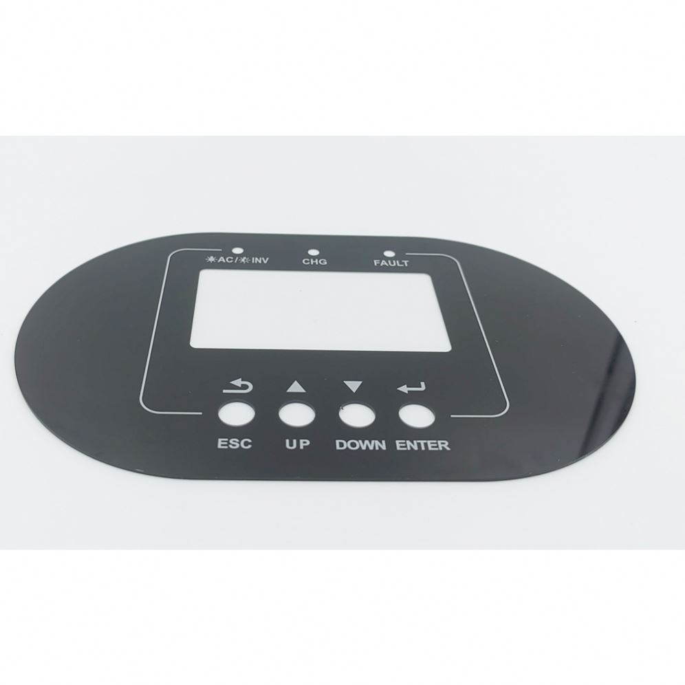 Factory Made Machine Front Panel Membrane Keyboard Cover Adhesive Sticker Window Graphic Overlay Arylic Front Panel · image 4