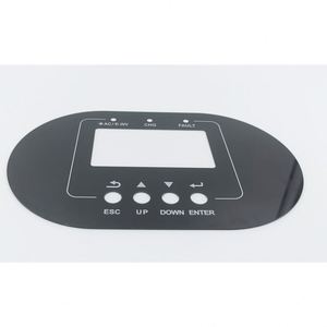 China Factory Made Machine Front Panel Membrane Keyboard <b>Cover</b> Adhesive Sticker <b>Window</b> Graphic Overlay Arylic Front Panel - Product Image 4