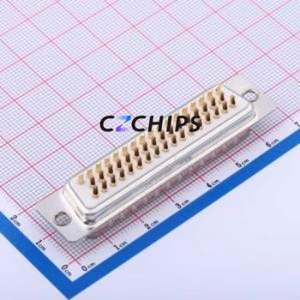 D-SUB-50M-BJQJ D-Sub/VGA Connector Through hole Component (THT) Connector ( Total Number of PINs: 50P ) - Product Image 2