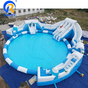สวนน้ำฤดูหนาวฤดูร้อน <span class=keywords><strong>เกมส์</strong></span>สวนน้ำเชิง<span class=keywords><strong>พ</strong></span>าณิชย์ขนาดใหญ่ <span class=keywords><strong>พ</strong></span>ร้อมสระน้ำขนาดใหญ่<span class=keywords><strong>พ</strong></span>ิเศษ สไลเดอร์สวนน้ำเป่าลมรูปหมีขั้วโลก - Product Image 2
