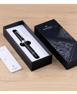 MAJOHN T5 portapenne <span class=keywords><strong>nero</strong></span> opaco penna stilografica a pistone differenziale per adulti business office firma firma scrittura per studenti - Product Image 6