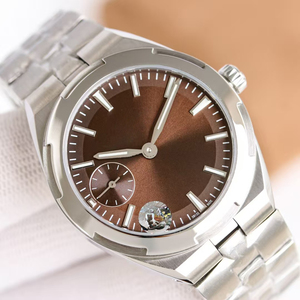Reloj de Hombre de Moda, Popular y de Primera Calidad, Correa de Acero Inoxidable, Esfera Marrón, Mecánico Automático, Fecha, Luminoso, Resistente al Agua, Último Modelo 2026 - Product Image 2