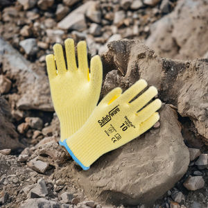 Guantes de trabajo de nitrilo HPPE de nivel D con certificación CE, guantes de construcción de seguridad antideslizantes anticortes, fabricante directo aprobado por ANSI - Product Image 5