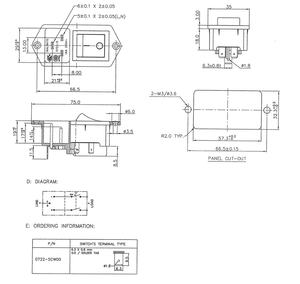 Conector Macho C20 de 250V 20A Negro con Montaje de Tornillo para Interruptor UPS - Product Image 2